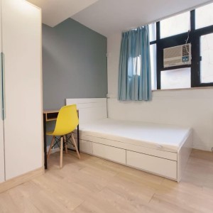 佐敦-青年公寓803-单间独卫带洗衣机，佐敦站步行2分，理工8分钟巴士+步行即可到校，都会23分