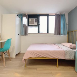 佐敦-青年公寓806-单间独卫带洗衣机，佐敦站步行2分，理工8分钟巴士+步行即可到校，都会23分