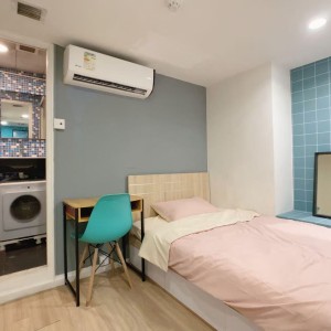 佐敦-青年公寓813-超大双人床单间独卫带洗衣机，佐敦站步行2分，理工8分钟巴士+步行即可到校，都会23分