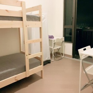 观塘将军澳日出康城晋海套一女生D-高档海景单人间，到科大巴士+港铁30分钟即达，科大学生优选