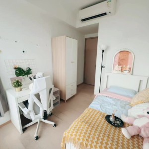 观塘将军澳日出康城LP6套二女生D-高档海景独卫单人间，到科大巴士+港铁30分钟即达，科大学生优选