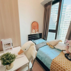 观塘将军澳日出康城LP6套三男生C-高档海景单人间，到科大巴士+港铁30分钟即达，科大学生优选