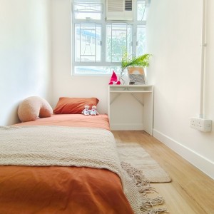 大围美城苑女生套房单间-地铁1站4分到九龙塘，下地铁后步行即可到校