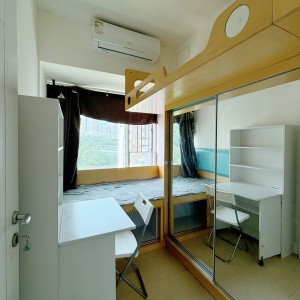 大围名城1-3-5SB五人单间-地铁1站4分到九龙塘，下地铁后步行即可到校，全程25分钟