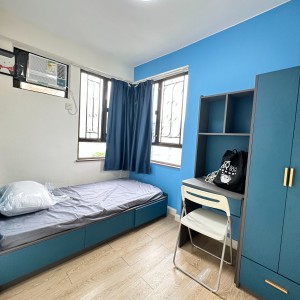 九龙又一居男生七人套间（4座、19座）-城大步行9分，浸会巴士2站15分通勤，步行25分钟，学校旁的家