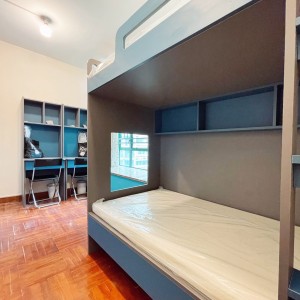 西贡东港城女生七人户型（2座）-超值五室双卫，科技大学巴士20分钟直达，楼下就是地标商场