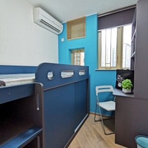 尖沙咀海滨南岸女生7人户型（4座、7座）-理工步行20分1.5公里即达，超值五室两卫，距红磡地铁站1公里