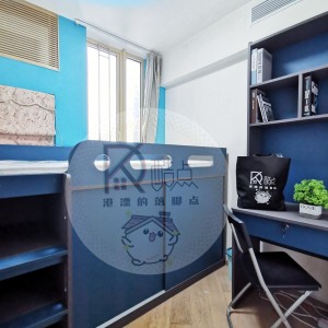 尖沙咀海滨南岸女生5人户型（2座、5座）-理工步行20分1.5公里即达，超值四室两卫，距红磡地铁站1公里