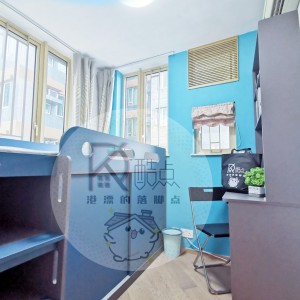 尖沙咀海滨南岸女生5人户型（2座、5座）-理工步行20分1.5公里即达，超值四室两卫，距红磡地铁站1公里