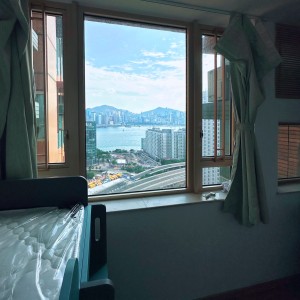 尖沙咀海滨南岸男生5人户型（6座、7座）-理工步行20分1.5公里即达，超值四室两卫，距红磡地铁站1公里