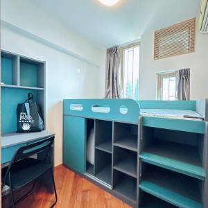 尖沙咀海滨南岸男生5人户型（6座、7座）-理工步行20分1.5公里即达，超值四室两卫，距红磡地铁站1公里