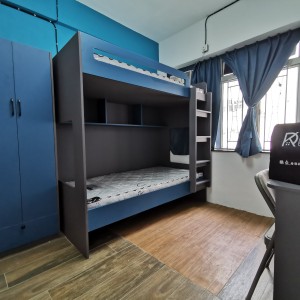 尖沙咀侨丰大厦男生独卫六人户型-距佐敦站500米，理工步行400米即达，通勤之路不再漫长，仅剩最后1间双人间