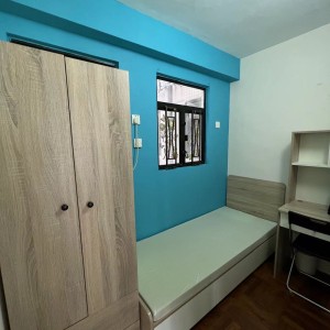 港岛中西区坚城中心女生5人住宅-地铁1站12分直达港大，步行只要1公里18分