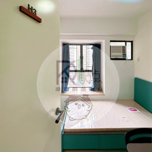 港岛中西区坚城中心男生6人住宅-地铁1站12分直达港大，步行只要1公里18分