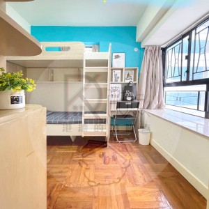 港岛中西区坚城中心男生5人住宅-地铁1站12分直达港大，步行只要1公里18分