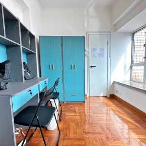 屯门叠茵庭5座24楼男生5人套房双人间HD-出门就是岭南大学，0通勤生活更惬意