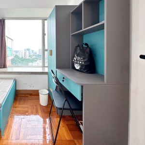 屯门叠茵庭5座24楼男生5人套房单间H1-出门就是岭南大学，0通勤生活更惬意