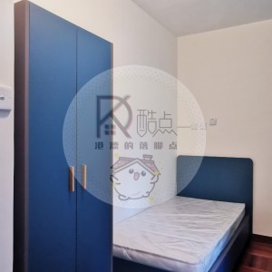 沙田区马鞍山新港城J座男生3人宿舍-中文大学巴士10分，教育大学巴士32分