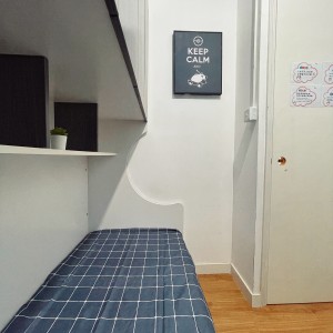 沙田区马鞍山新港城H座男生多人单间H1-中文大学巴士10分，教育大学巴士32分