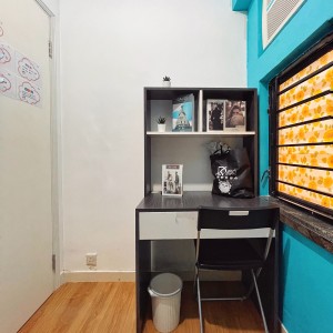 沙田区马鞍山新港城H座男生多人单间H1-中文大学巴士10分，教育大学巴士32分