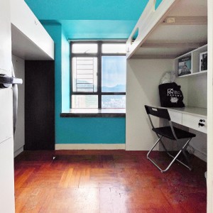 沙田区马鞍山新港城H座男生3人套房双人间HD-中文大学巴士10分，教育大学巴士32分