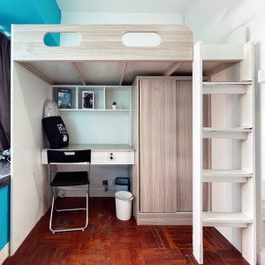 沙田区马鞍山新港城H座男生3人套房双人间HD-中文大学巴士10分，教育大学巴士32分