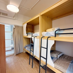 K+九龙塘学生公寓女生四人间-城大步行14分钟到校，浸会步行24分