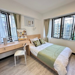 K302太子道西男生宿舍三楼带客厅-楼下巴士🚌七分钟到城大，4站17分钟到浸会