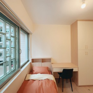 西营盘-景萃园D座2楼B房男生专属单间港大步行可达带电梯