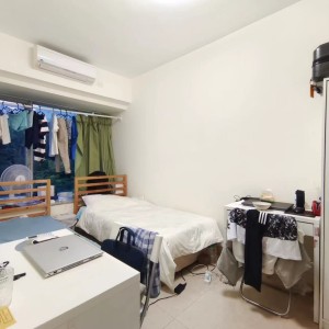 大围名城2-3-7SA男生四室双卫套间-地铁1站4分到九龙塘，下地铁后步行即可到校，全程20分钟内