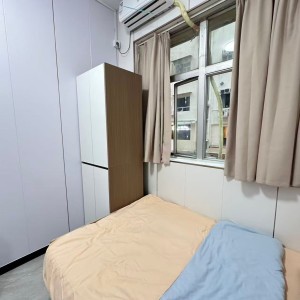 尖沙咀55号studioA房-理工步行5分都会巴士15分，近地铁站带窗精装空间超大