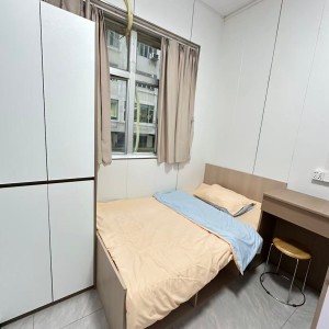 尖沙咀55号studioA房-理工步行5分都会巴士15分，近地铁站带窗精装空间超大