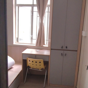 尖沙咀65号服务式公寓101AB两室一厅-适合双人配独卫家电-理工步行五分，尖沙咀地铁站步行6分，都会大学巴士通勤15分