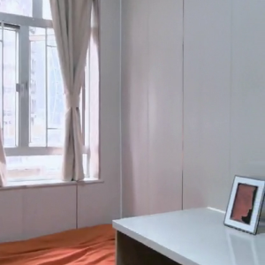 尖沙咀65号512A带窗独卫单间-理工步行五分，尖沙咀地铁站步行6分，都会大学巴士通勤15分