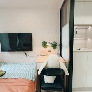 旺角好望角大厦1207室B房-正市中心地段繁华超便利studio精装带家电