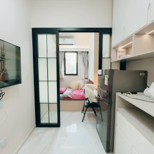 旺角好望角大厦1207室A房-正市中心地段繁华超便利studio精装带家电