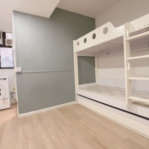 佐敦-青年公寓801-上下铺双人间独卫带洗衣机，佐敦站步行2分，理工8分钟巴士+步行即可到校，都会23分