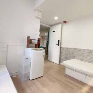 佐敦-青年公寓802-双人间独卫带洗衣机带洗衣机，佐敦站步行2分，理工8分钟巴士+步行即可到校，都会23分