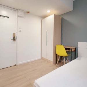 佐敦-青年公寓803-单间独卫带洗衣机，佐敦站步行2分，理工8分钟巴士+步行即可到校，都会23分