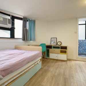 佐敦-青年公寓807-超大单间独卫带洗衣机，佐敦站步行2分，理工8分钟巴士+步行即可到校，都会23分