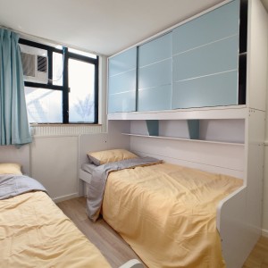 佐敦-青年公寓808-双人间独卫带洗衣机，佐敦站步行2分，理工8分钟巴士+步行即可到校，都会23分