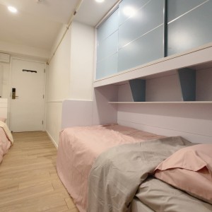 佐敦-青年公寓812-双床双人间独卫带洗衣机，佐敦站步行2分，理工8分钟巴士+步行即可到校，都会23分