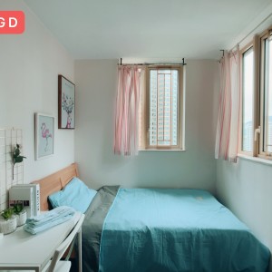 黄埔-海滨公寓4座34楼G室D房-地铁步行5分理工15分近商圈生活便利