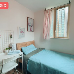 黄埔-海滨公寓4座34楼G室D房-地铁步行5分理工15分近商圈生活便利