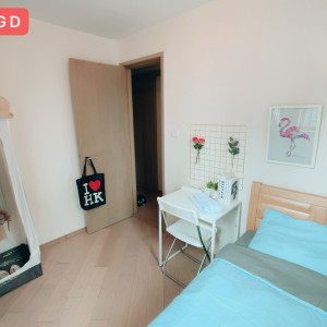 黄埔-海滨公寓4座34楼G室D房-地铁步行5分理工15分近商圈生活便利