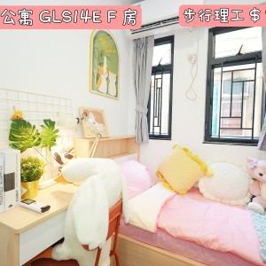 红磡-红磡公寓F房-地铁5分优质单间精装带窗带家具