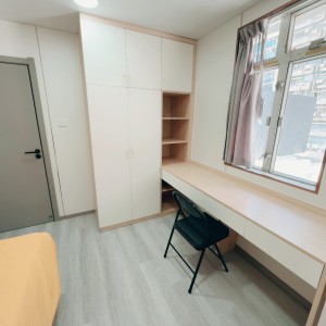 旺角-青年公寓RF区A2-独卫单间有窗近地铁空间超大