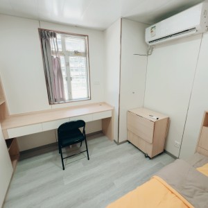 旺角-青年公寓RF区A2-独卫单间有窗近地铁空间超大