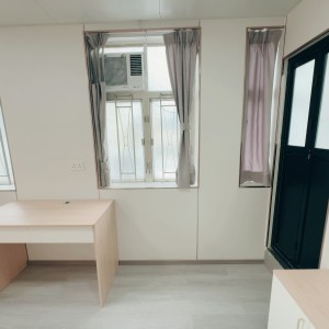 旺角-青年公寓RF区B1-独卫单间有窗近地铁空间超大