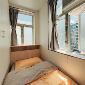 旺角-青年公寓RF区B2A-独卫单间有窗近地铁空间超大